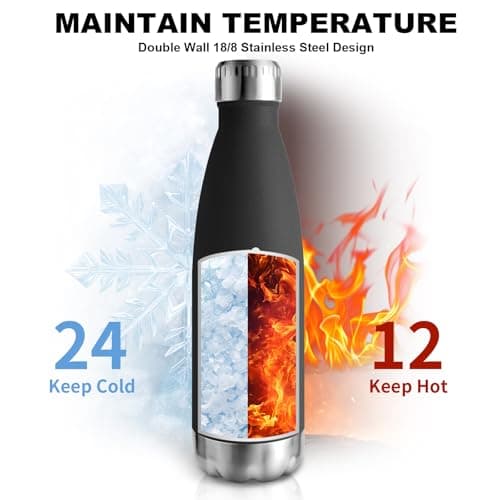 Detalle 1 de Botella térmica 500 ml A prueba de fugas para niños 🚰