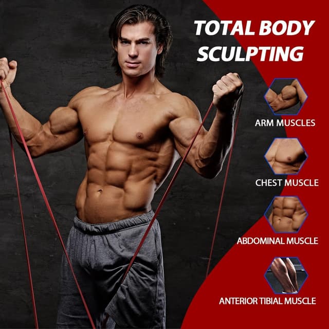 Thumbnail 4 de LEEKEY Resistance Bands set for home workouts ๐