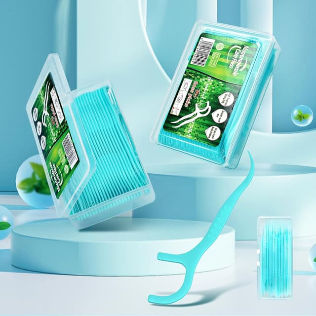 Thumbnail 6 de Yuede Dental Floss Zahnseide-Sticks mit Y-Form-Design (300+40 Stück)