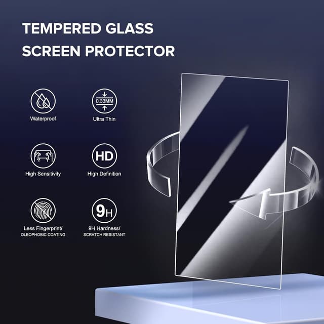 Thumbnail 5 de BHGift Panzerglas für Nintendo Switch 2 — 3 Stück