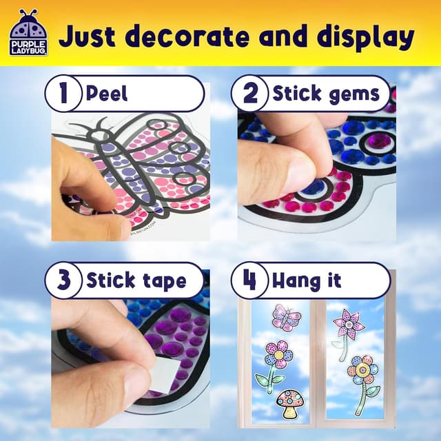 Detalle de SunGemmers Suncatcher Craft Kit for Kids