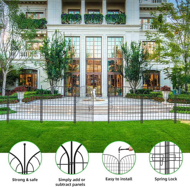 Thumbnail 2 de Recinzione metallo 81x71 cm, set 3,5 m