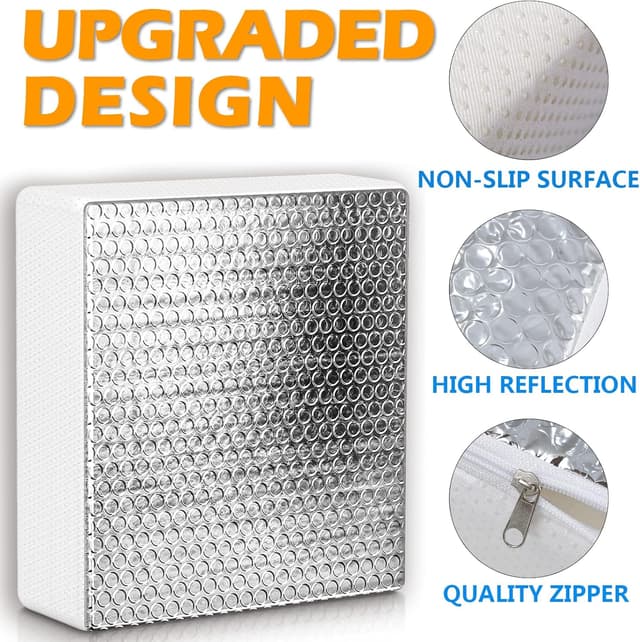 Detalle 2 de SIKADEER RV Vent Insulator 14x14x3 (2-Piece) for 14 Inch Skylights