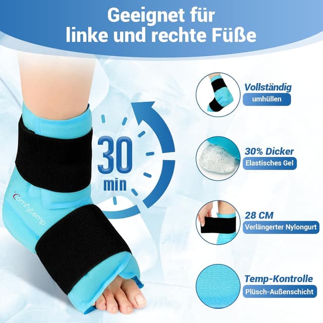 Detalle de Comfytemp Kühlmanschette Fuß 21x22 cm