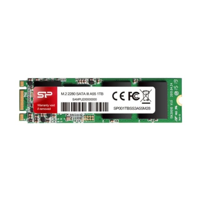 Detalle de Silicon Power A55 512GB SSD M.2 2280 SATA III