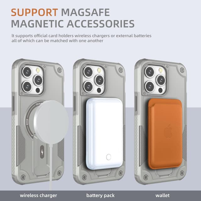 Detalle 2 de Tuvror iPhone 15 Pro Max magnetic case