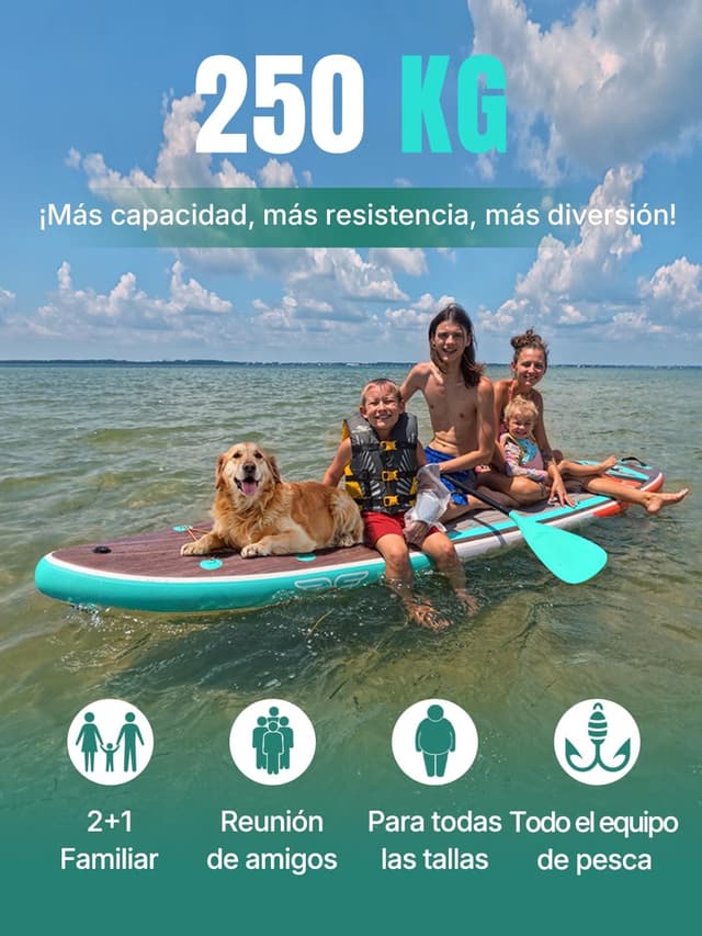 Detalle 2 de Niphean (Extra Grande) tabla paddle surf 335 cm