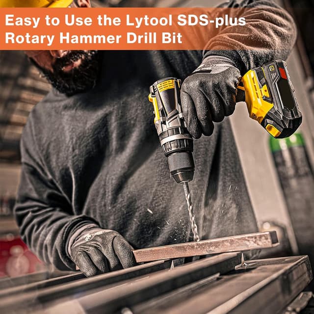 Thumbnail 5 de Lytool Juego de Brocas SDS-Plus 5–12 mm