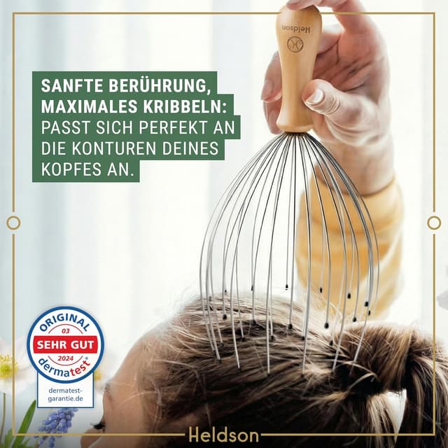 Thumbnail 4 de HELDSON Premium Kopfmassage Spinne 1 Stück