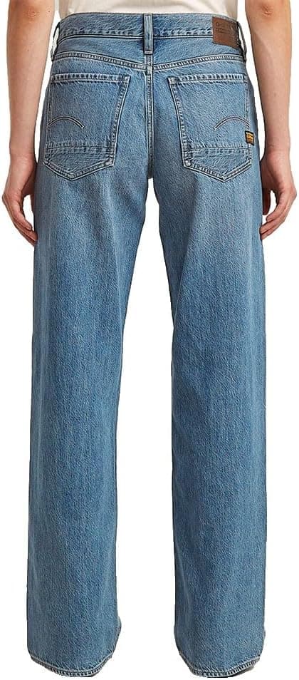 Detalle de G‑Star Damen Judee Loose Low Waist Jeans mit Reißverschluss