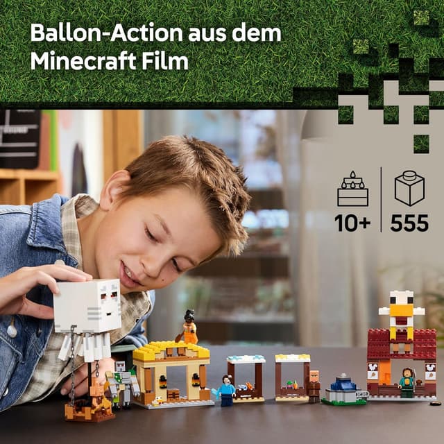 Detalle 2 de LEGO 21273 Angriff des Ghast-Ballons