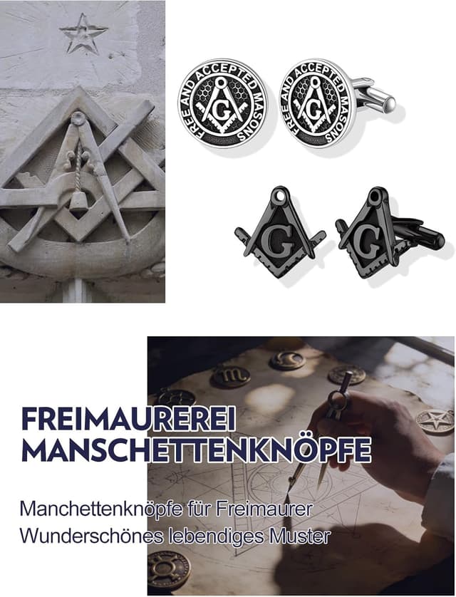 Thumbnail 5 de Bandmax Manschettenknöpfe Edelstahl 18 mm