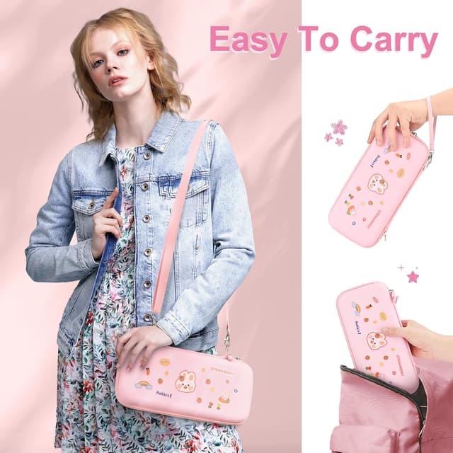 Thumbnail 6 de Younik Switch 2 case, 19 game slots