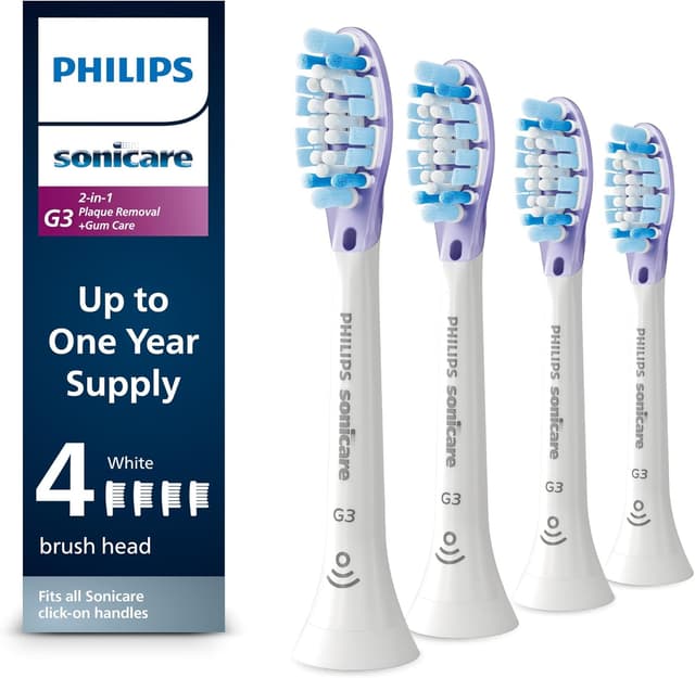Detalle de Philips Sonicare G3 Replacement Heads 4 Pack