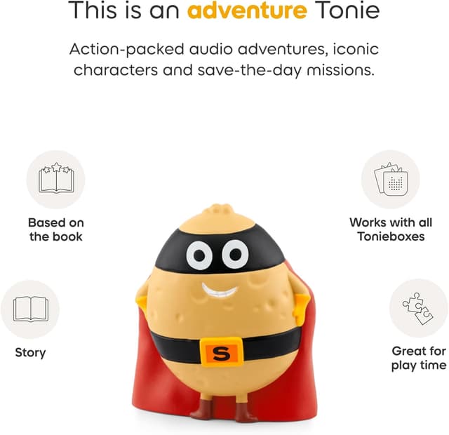 Detalle de SuperTato Audio Tonie character 95 mins