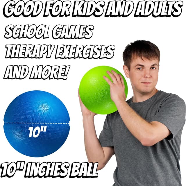 Thumbnail 2 de 10 Inch Kickball Pack of 6 Playground Balls