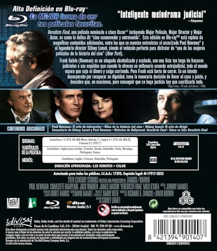 Detalle 2 de Divisa HV Veredicto Final Blu-ray