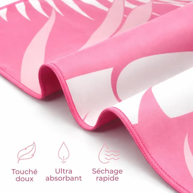 Thumbnail 3 de ZENACROSS Serviette de plage XXL 180x90 cm