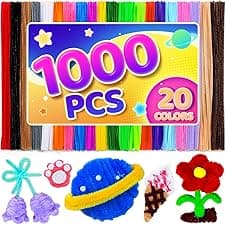 Imagen de Eppingwin 1000pcs pipe cleaners, 20 colors 🎨 en OfertitasTOP