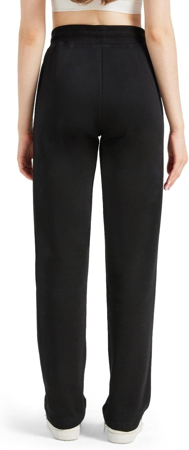 Detalle de Zylioo Damen Jogginghose Extra Lang (Tall) – Sporthose mit geradem Bein und Kordelzug