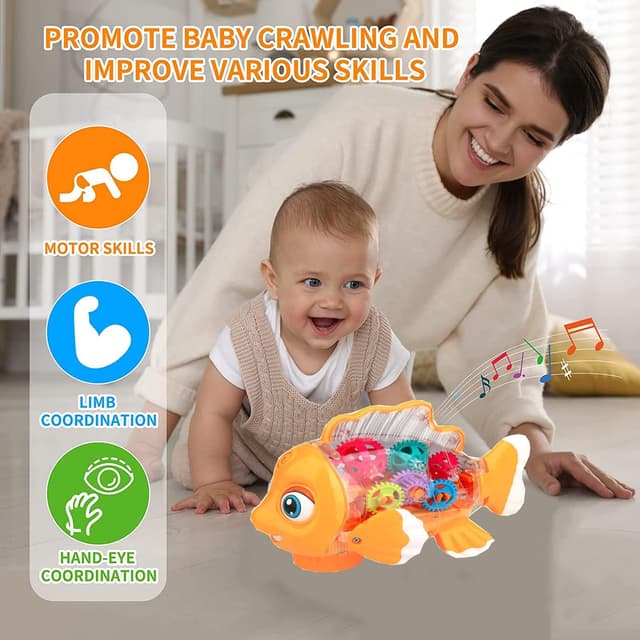 Thumbnail 4 de KJIXYUNG Miracland jouet poisson mécanique 3