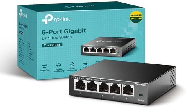 Imagen de TP-Link TL-SG105S 5‑port Gigabit switch en OfertitasTOP