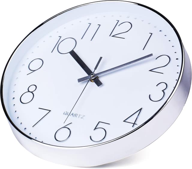 Detalle 1 de Jomparis 30 cm Modern Quartz Wanduhr