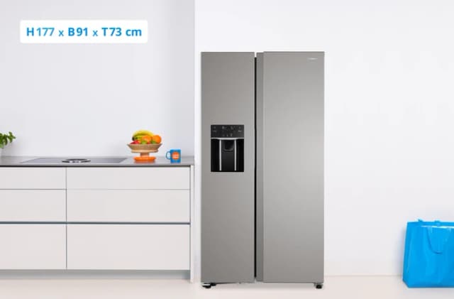 Thumbnail 14 de Wisberg WBSBSWID576DZ Side-by-Side-Kühlschrank