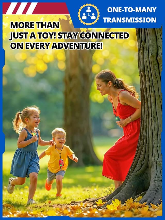 Detalle 2 de Inspireyes Walkie-Talkie bambini 3 km