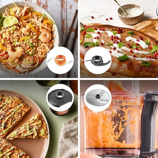 Detalle 2 de Kenwood Multipro Compact FDP31.020GY 🤖 Procesador de Cocina 800W