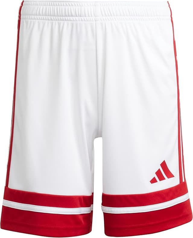Imagen de adidas Unisex niños SQUADRA25 Short Kids, White/Team Power Red 2 13-14 años en OfertitasTOP