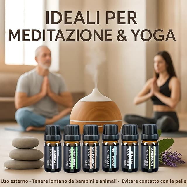 Thumbnail 5 de Crazy King Set 6 oli essenziali 10 ml per diffusore