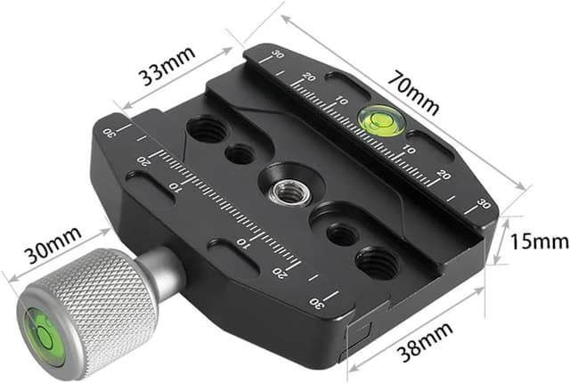 Detalle de Schnellwechselplatte Klemme QR-70 für Arca Swiss