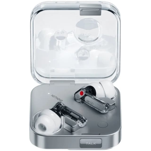 Detalle 2 de Nothing Ear (3) Auriculares Bluetooth con ANC blancos