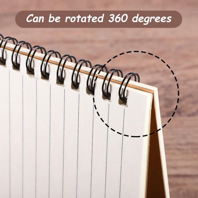 Detalle 1 de Yafe A5 Spiral Notepad 120 pages 📒