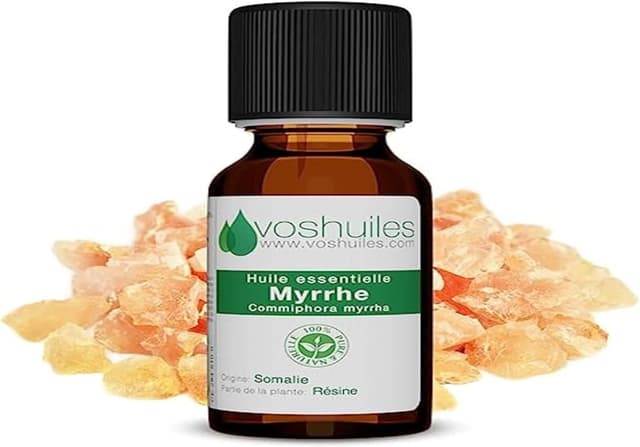 Detalle de Voshuiles Huile Essentielle de Myrrhe (Piper nigrum) 10 ml, 100% pure et naturelle