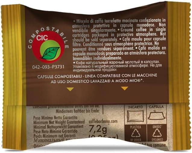 Thumbnail 2 de Caffè Borbone Don Carlo ☕️ Cápsulas Compostables, 100 U.
