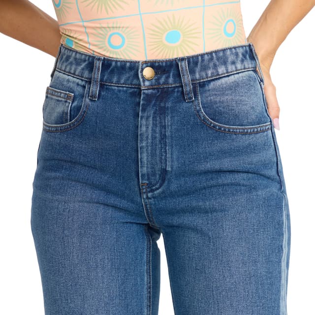 Detalle 2 de Billabong Free Fall vaquero acampanado mujer