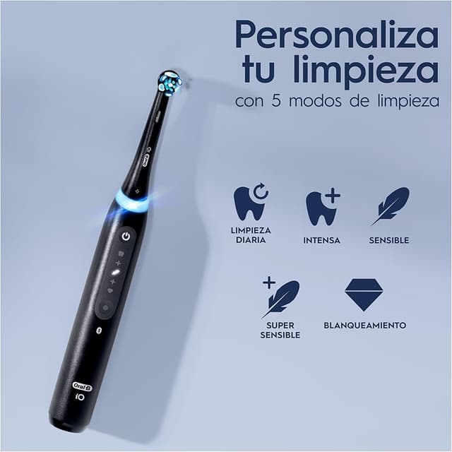 Thumbnail 4 de Oral-B iO 5 Cepillo Eléctrico Negro 🦷 Incluye Estuche y 5 Modos