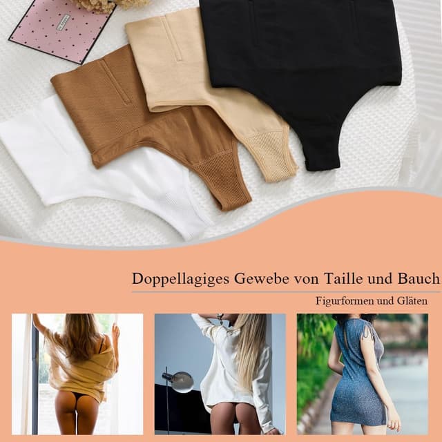 Thumbnail 4 de YARRCO Bauchweg Unterhose Slips Shapewear Damen