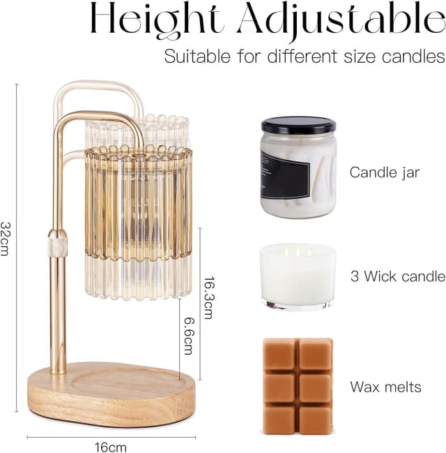 Detalle de Candeldo candle warmer lamp with timer