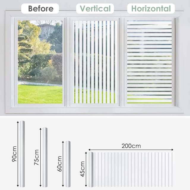 Thumbnail 4 de rabbitgoo Window Film Privacy 75x200 cm