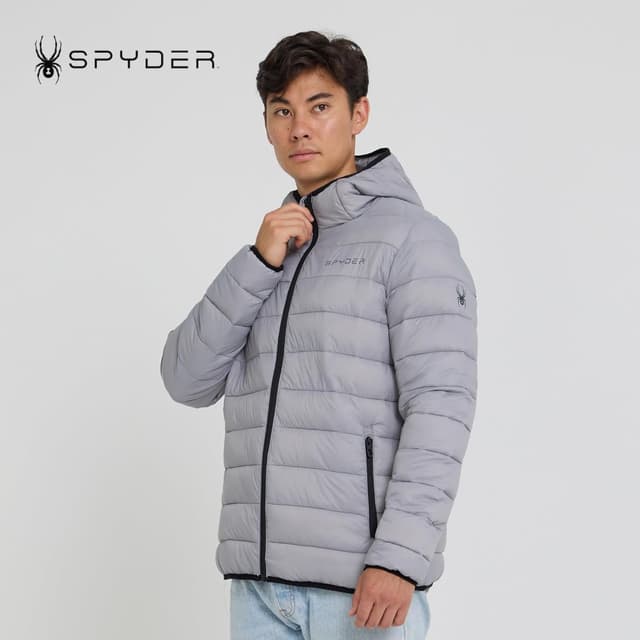 Detalle 2 de Spyder Packable Quilted Hooded Jacket for Men