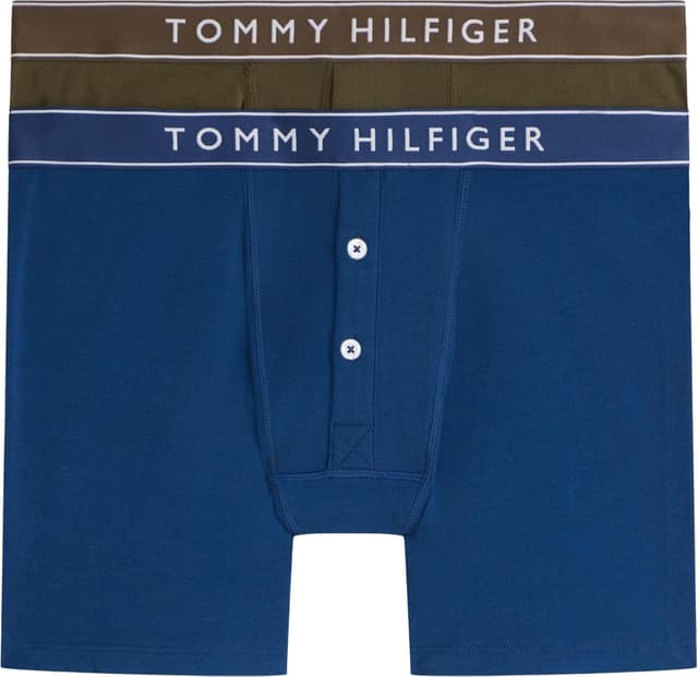 Detalle 2 de Tommy Hilfiger Boxer Homme : un basique en coton au style Tommy