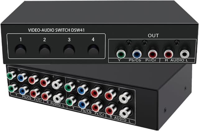 Thumbnail 5 de BolAAzuL Component AV Switcher 4‑way for Retro Gaming