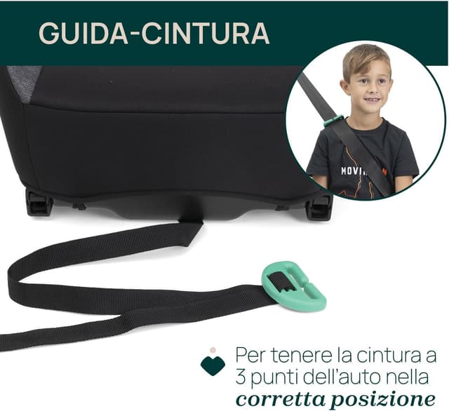 Thumbnail 3 de Chicco Quasar Fix i-Size seggiolino 23-36 kg