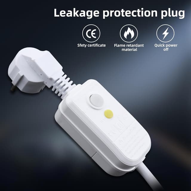 Thumbnail 6 de HOMELODY Elektrischer Wasserhahn mit Durchlauferhitzer (230 V) und LED-Temperaturanzeige – Edelstahl, 360° drehbar
