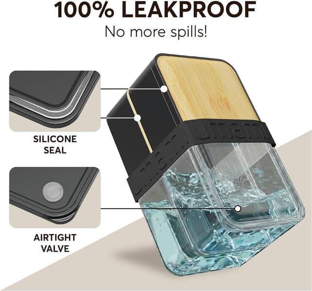 Detalle 2 de Umami Bento Box Adult All‑in‑1 40 oz 🍱