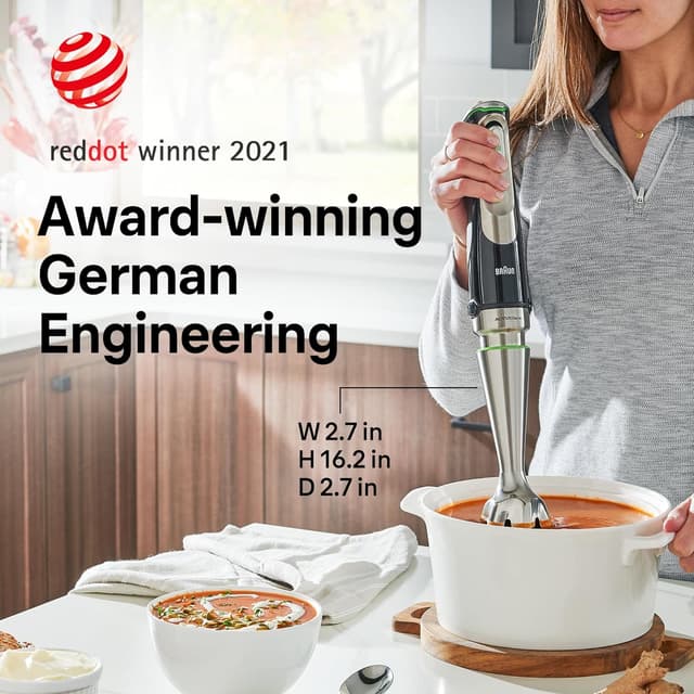 Detalle 2 de Braun MultiQuick 9 MQ9187XL Hand Blender with imode Technology