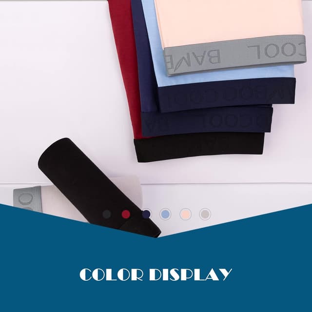 Thumbnail 5 de Bamboo Cool Boxer Underwear, 4-Pack